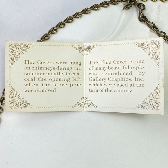 Vintage Victorian Flue Covers Gallery Graphics Christmas Wall Décor - Picture 6 of 10